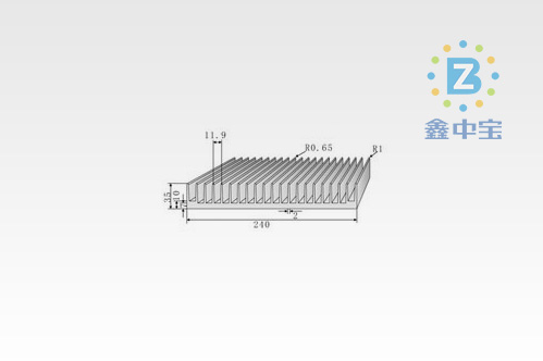 XZB-24CM-6型材散热器