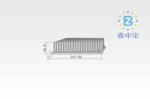 XZB-24CM-4型材散热器