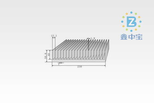 XZB-23CM-5型材散热器