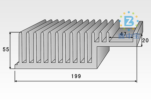 19cm型材散热器-6