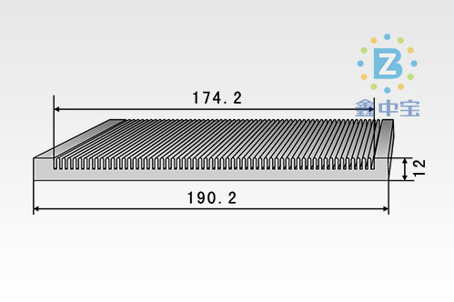 19cm型材散热器-1