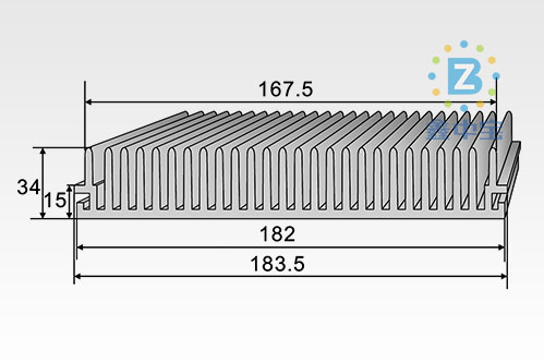18cm型材散热器-5