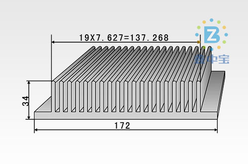 17cm型材散热器-7
