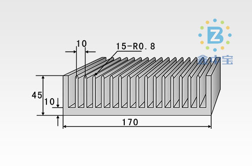 17cm型材散热器-3