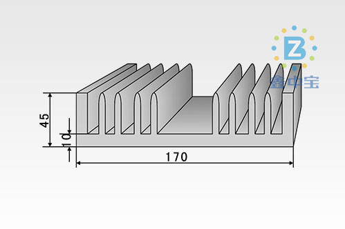 17cm型材散热器-2