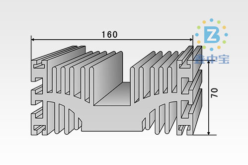 16cm型材散热器-4