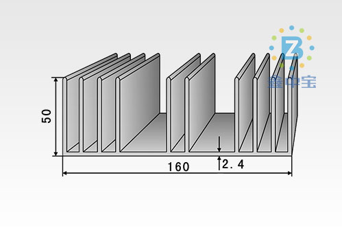 16cm型材散热器-3