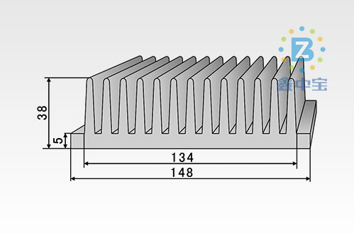 14cm型材散热器-15