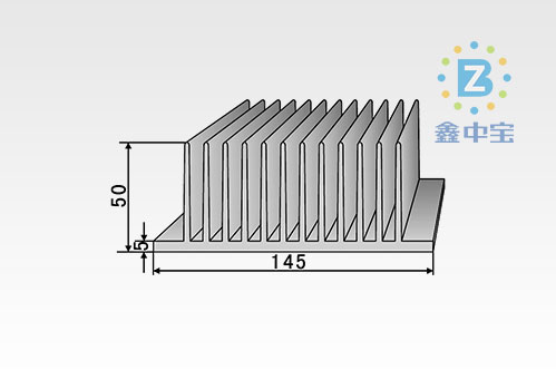 14cm型材散热器-14