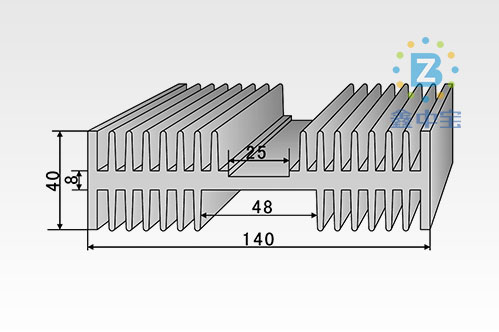 14cm型材散热器-4