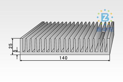 14cm型材散热器-2