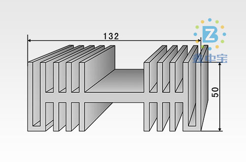 13cm型材散热器-6