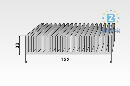 13cm型材散热器-5
