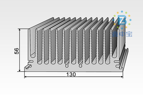 13cm型材散热器-3