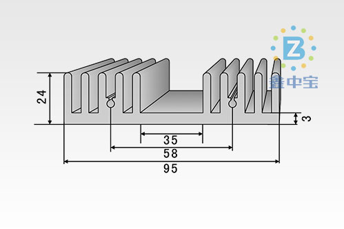 9cm型材散热器-7