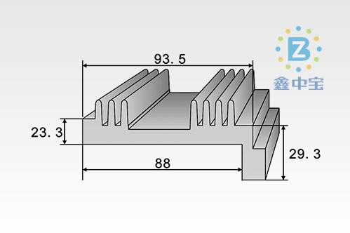 9cm型材散热器-4