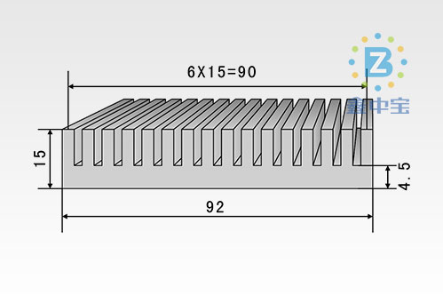 9cm型材散热器-3