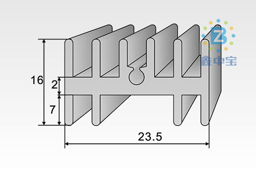 2cm型材散热器-8