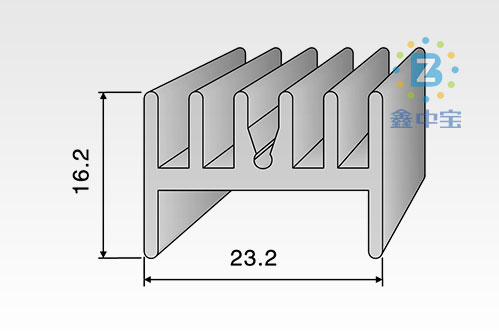 2cm型材散热器-5