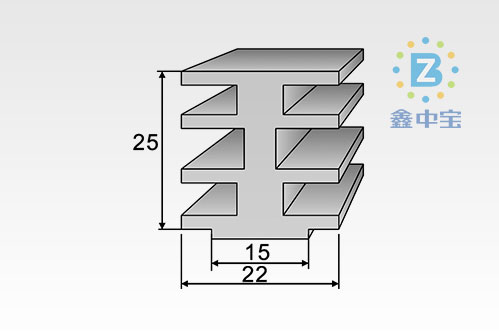 2cm型材散热器-3